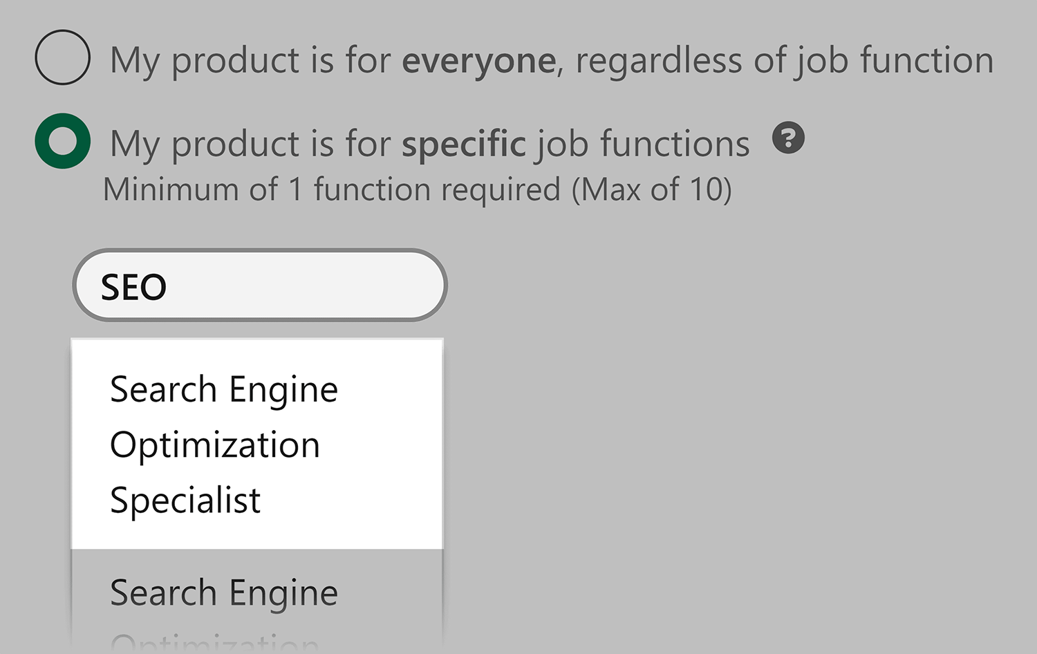 Linkedin Product Specifics Seo