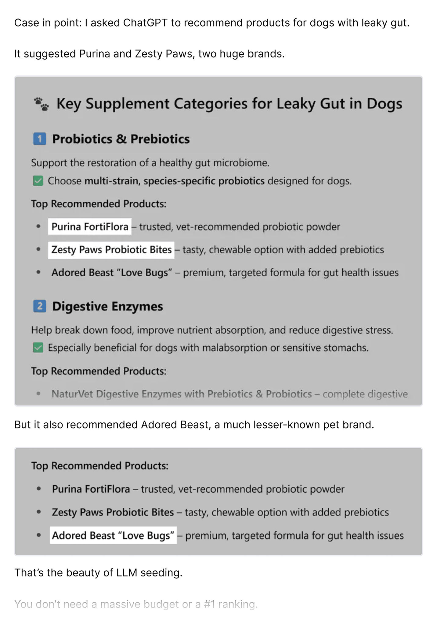 LLM seeding – Examples Llm Seeding Examples Scaled