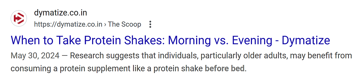 Meta description – Protein-powder – Second variation Meta Description Protein Powder Second Variation