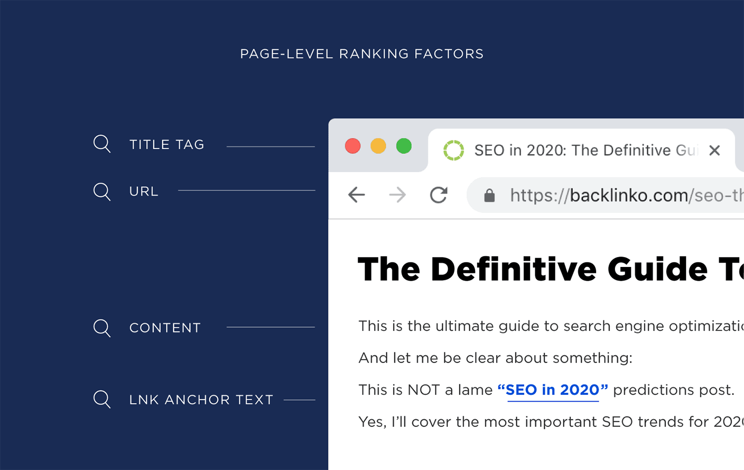 Page Level Ranking Factors Visual Page Level Ranking Factors Visual