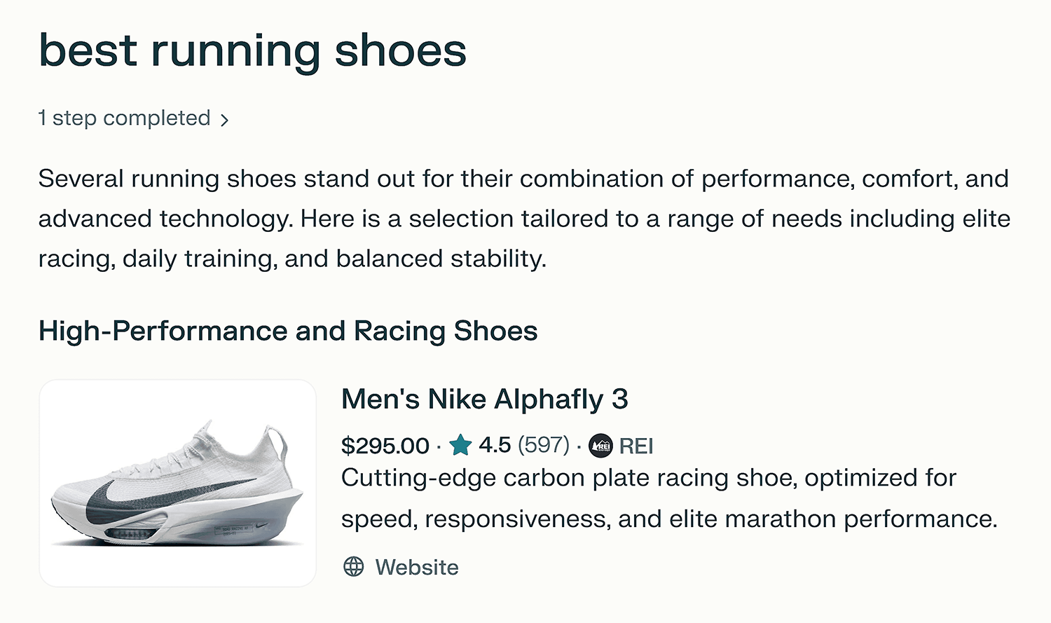 Perplexity Best Running Shoes