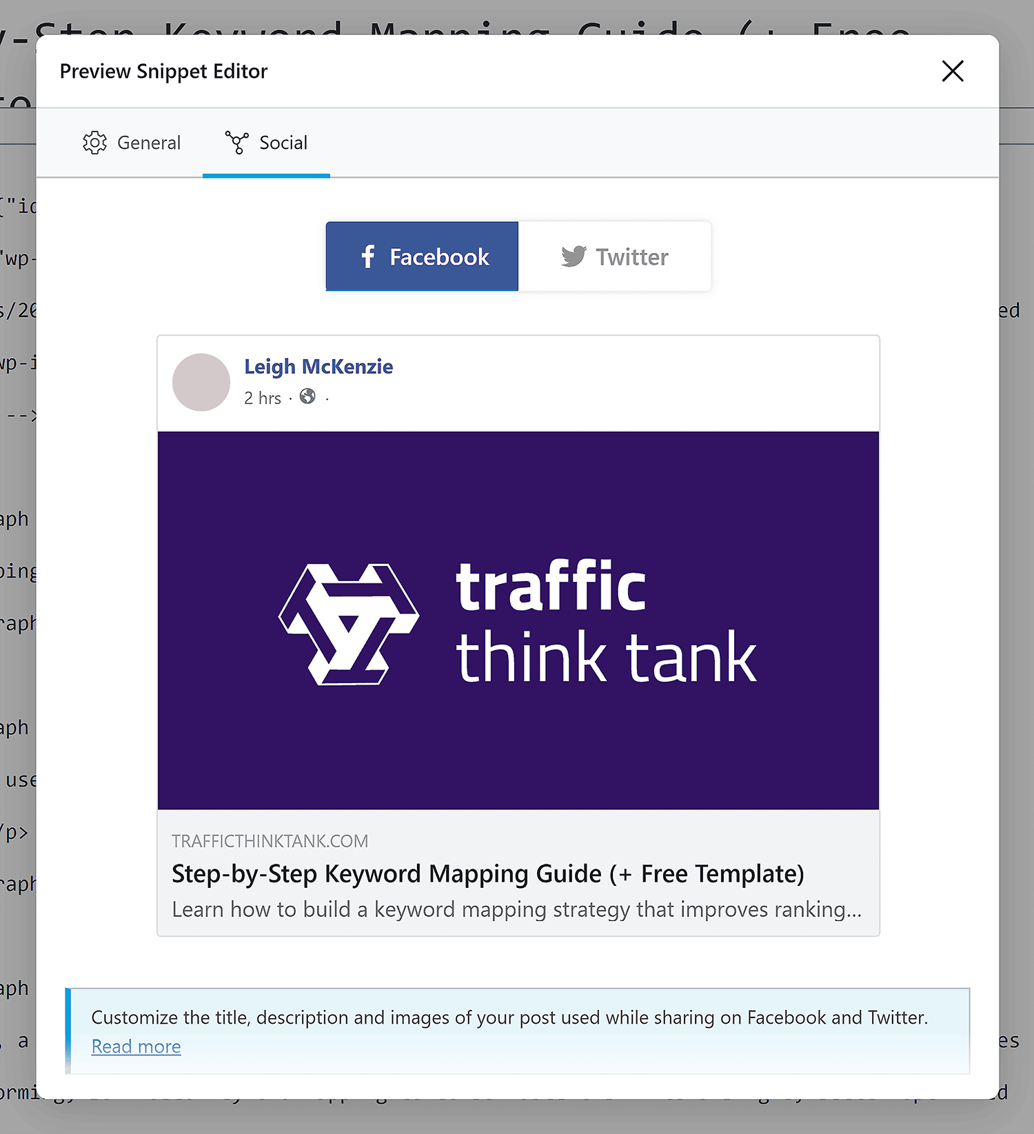 Rank Math Seo Trafficthinktank Preview Snippet Editor Social