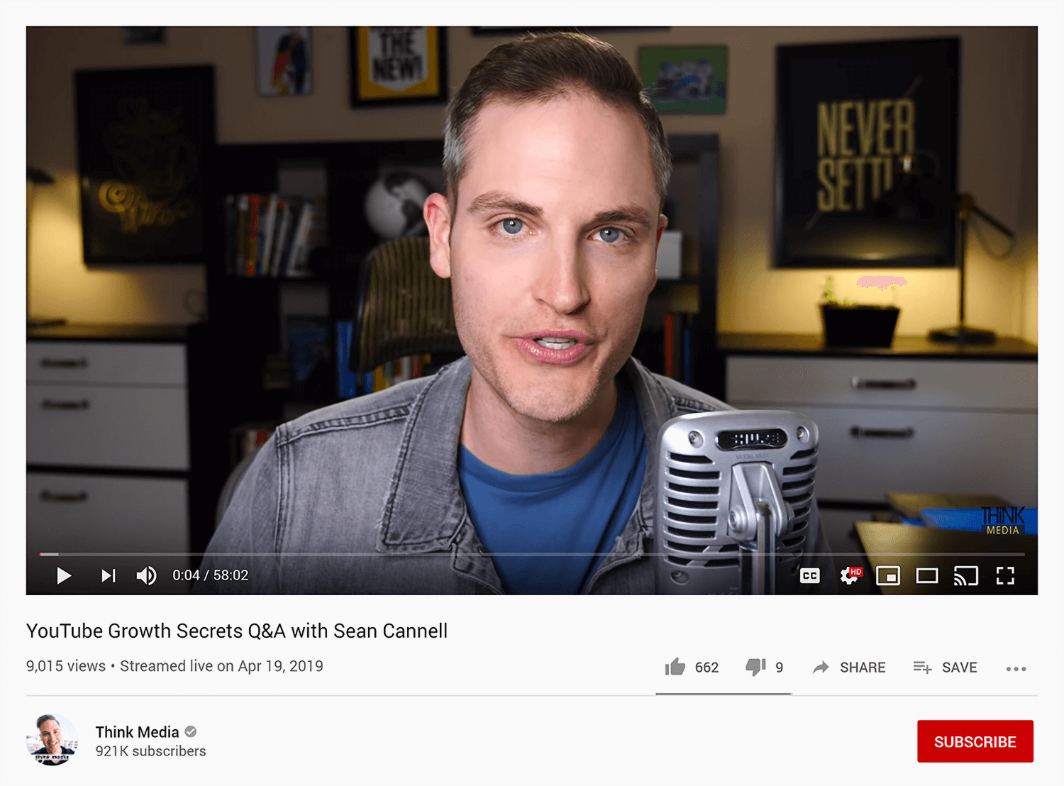 Sean Cannell – Live video stream Sean Cannell Live Video Stream