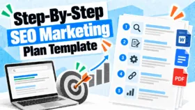 Step-by-step SEO marketing plan template