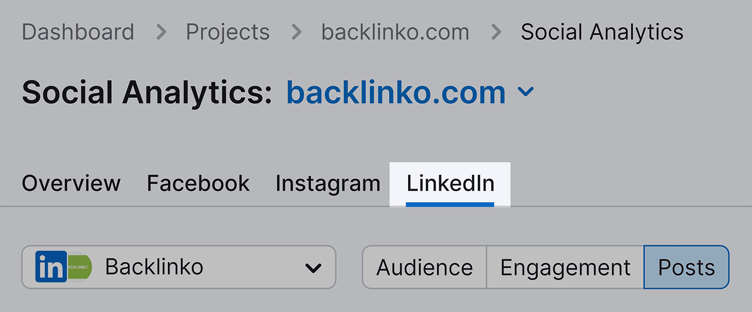 Social Analytics Linkedin