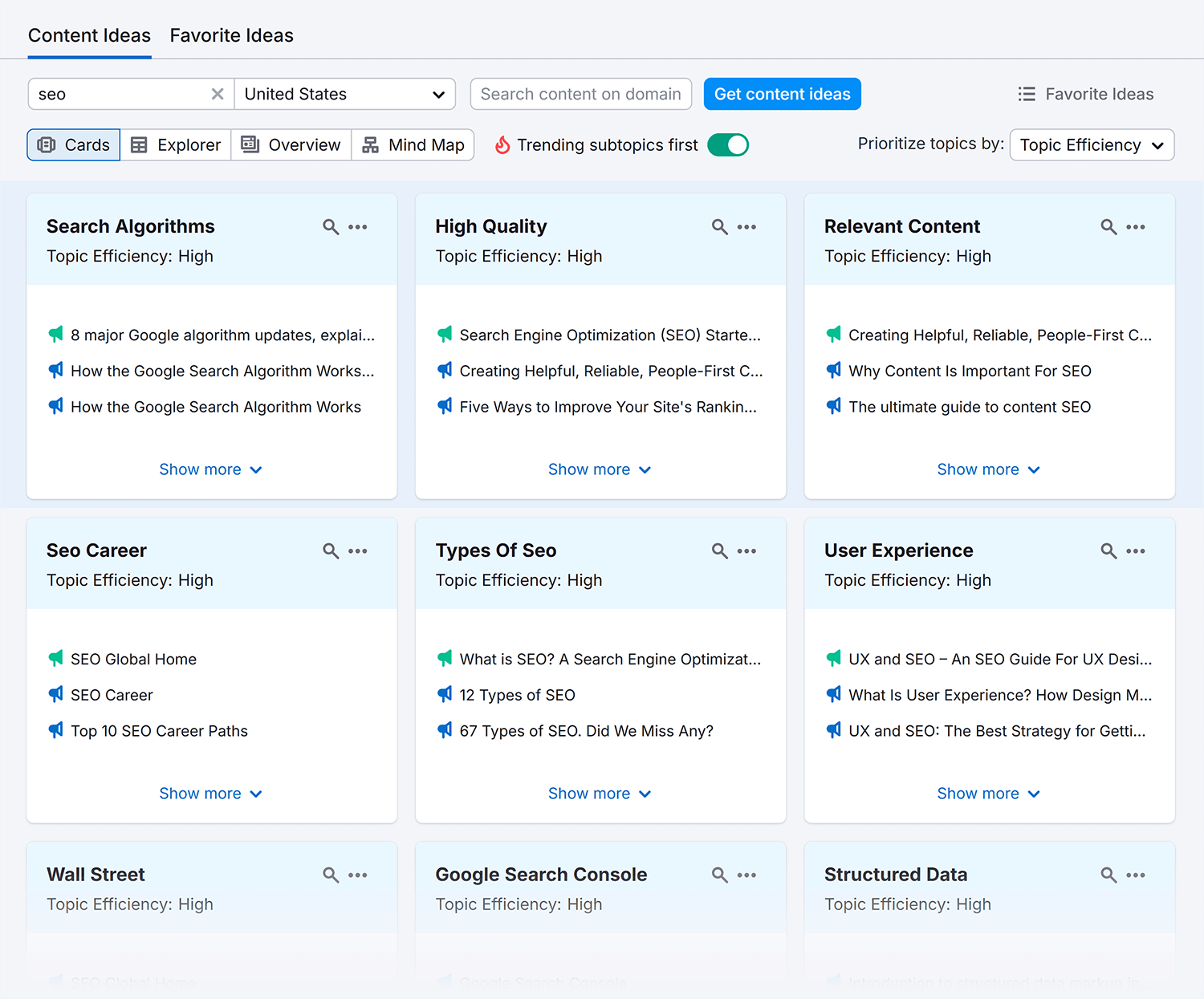 Topic Research Seo Content Ideas