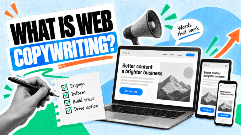 What is web copywriting?