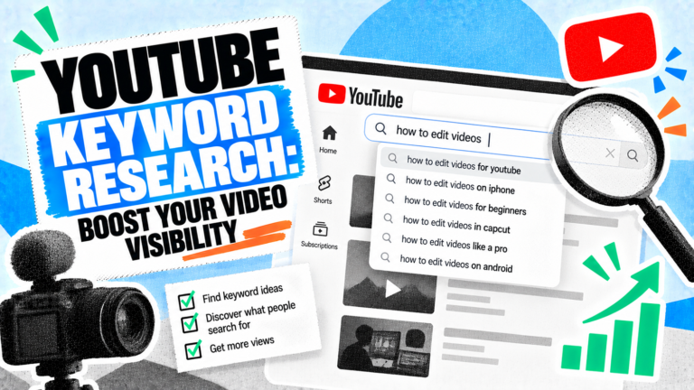 YouTube keyword research: Boost your video visibility