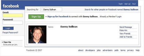 Danny Sullivan On Facebook