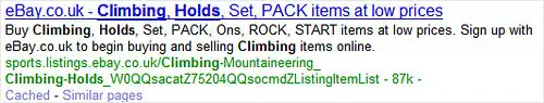 Search Dairy: Climbing Holds