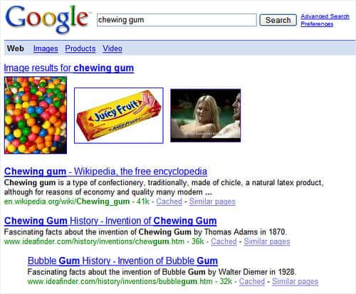Chewing Gum & Naked Woman