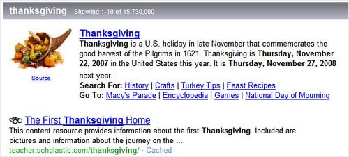 Thanksgiving On Ask