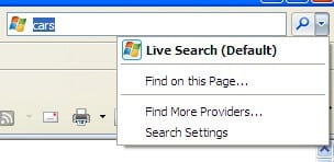 IE8 Search Box: Changing It To Google